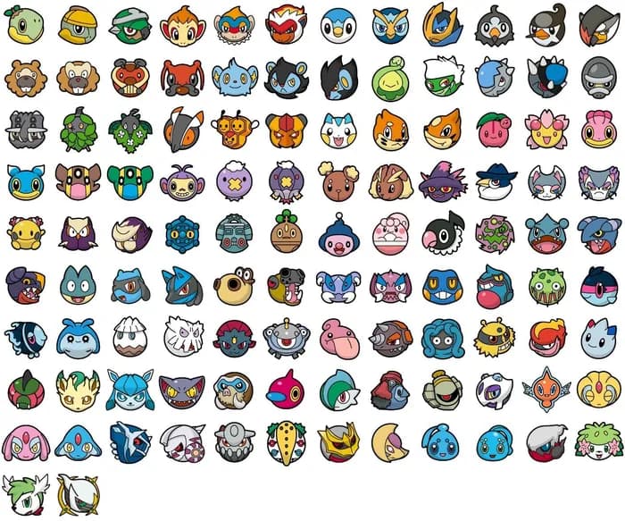 STL - 04 generacion pokemon 387-493