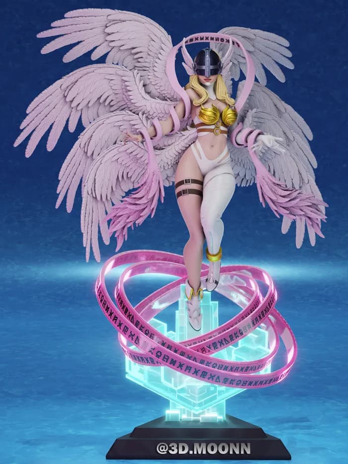 STL - 3dmoonn angewomon digimon