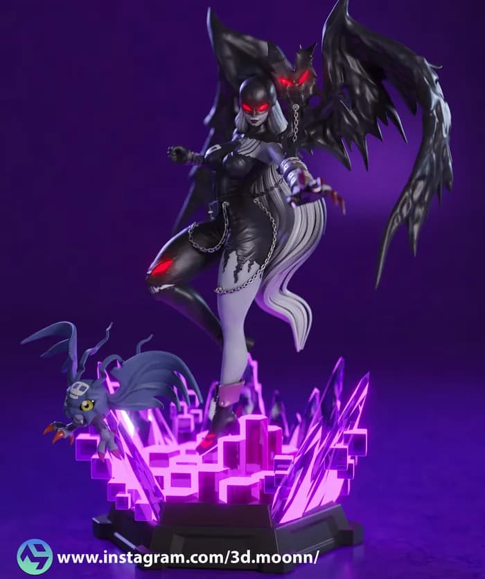 STL - 3dmoonn lady devimon