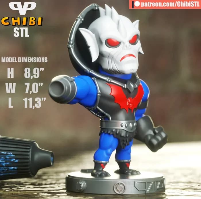 STL - 3dxm hordak chibi
