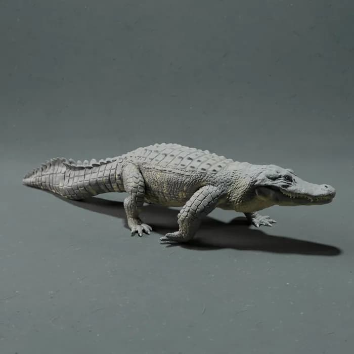 STL - american alligator
