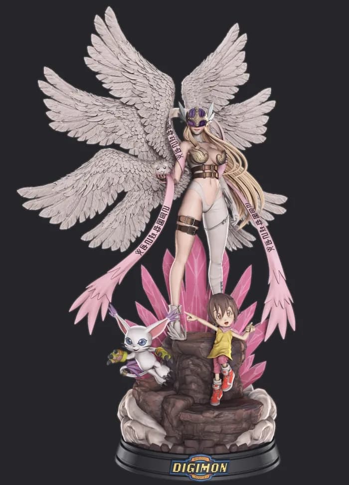STL - angewomon digimon