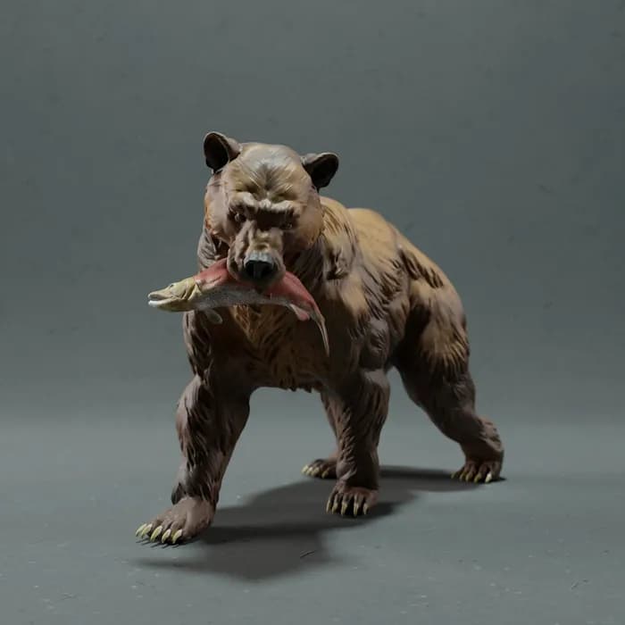 STL - animal bear