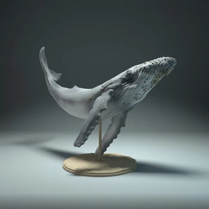 STL - animal humpback ballena