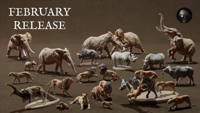 STL - animal pack