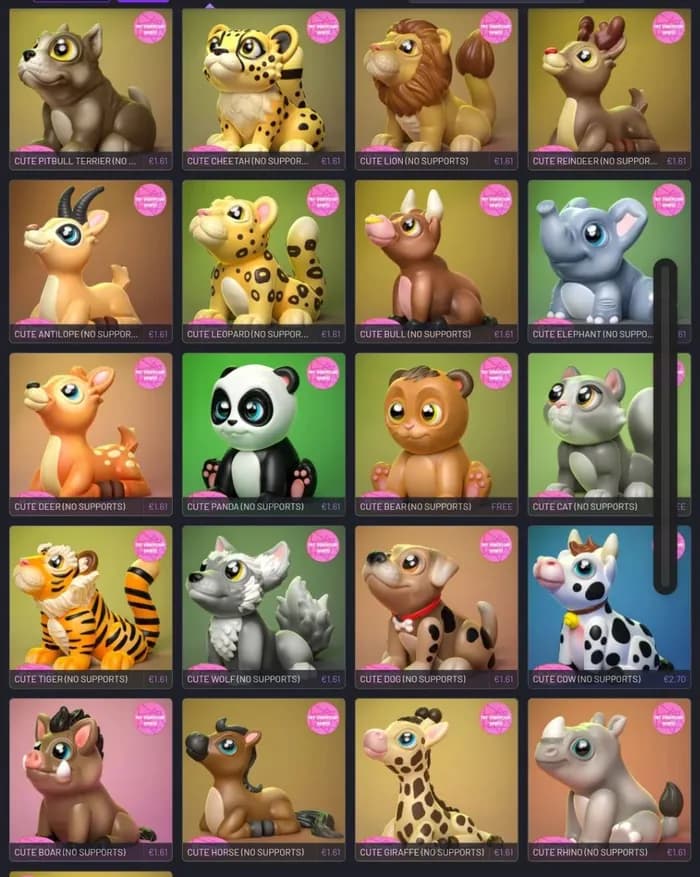 STL - animals welcome pack