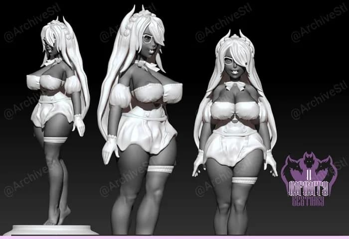 STL - anime girl