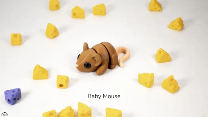 STL - baby mouse