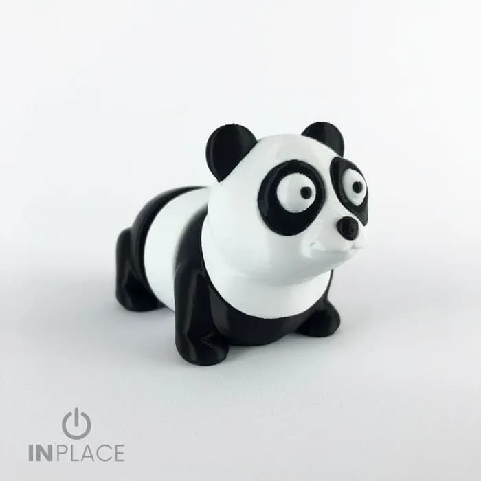 STL - baby panda render 1