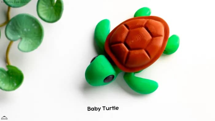 STL - baby turtle