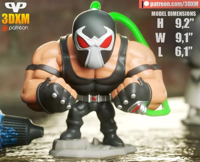 STL - bane chibi