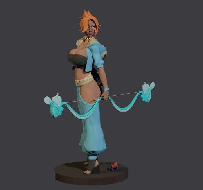 STL - barbarian princess