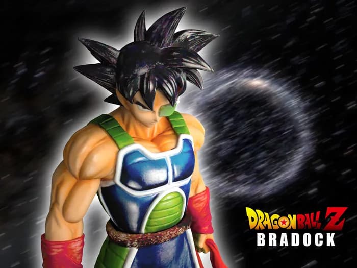 STL - bardock texture render 2