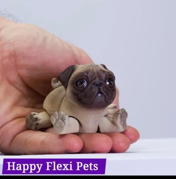STL - barney el pug