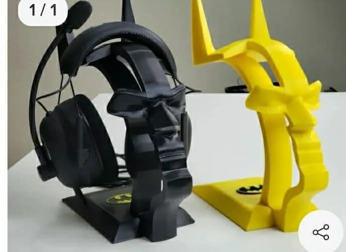 STL - batman soporte auricular