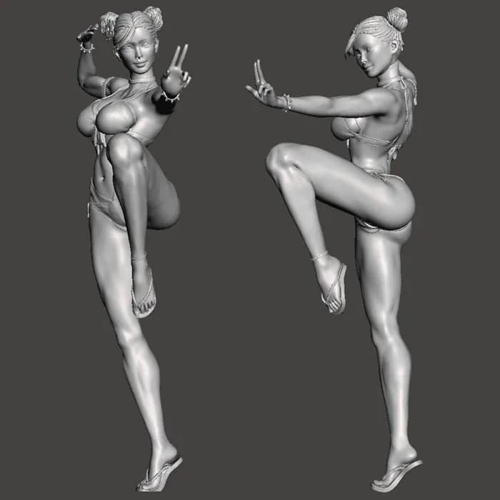 STL - beach fighter by sparx