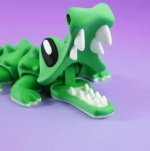 STL - blob lab cocodrilo
