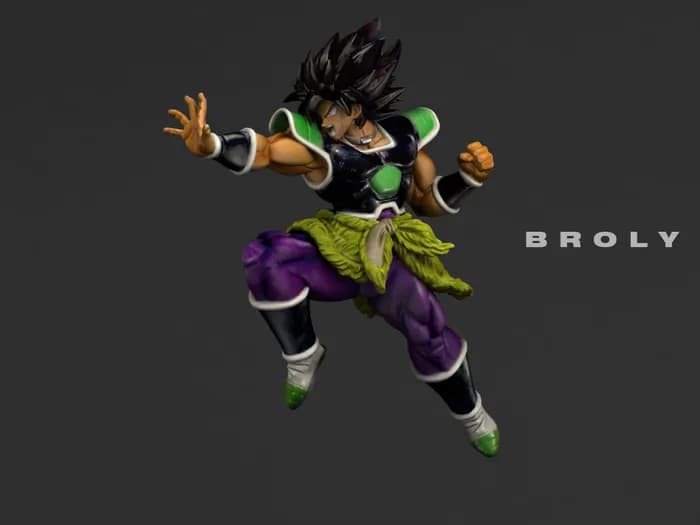 STL - broly render 2