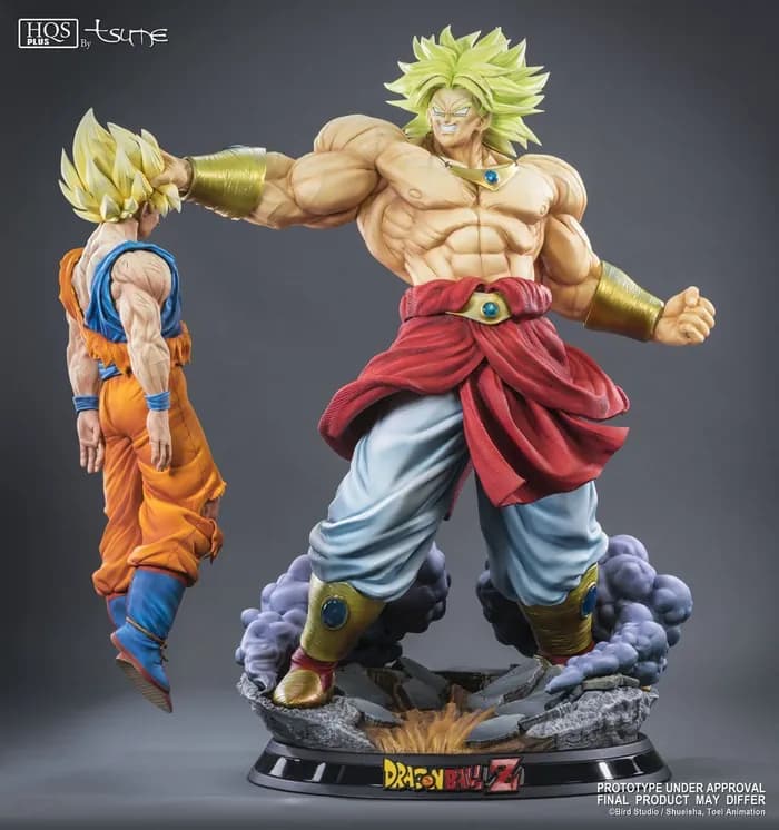 STL - broly vs goku cgtrader
