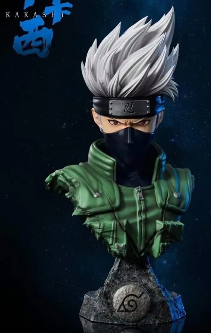 STL - buste kakashi hatake