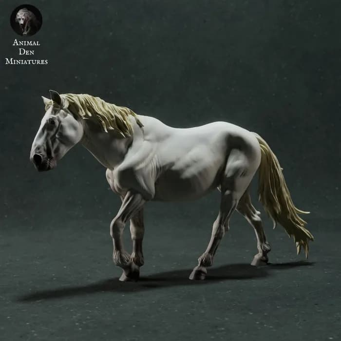 STL - camargue horse
