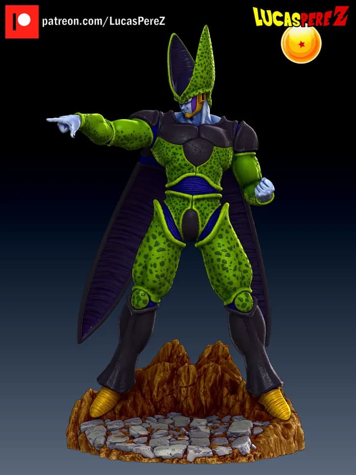 STL - cell perfecto especial render 3