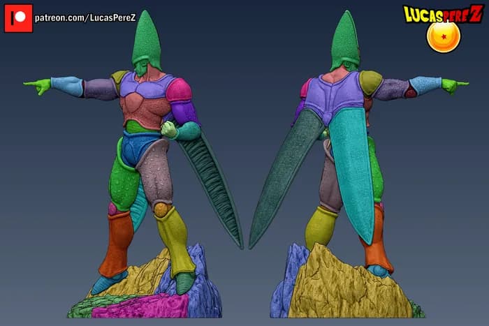 STL - cell perfecto especial render 5
