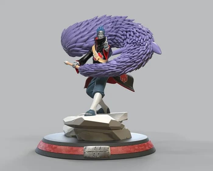 STL - cgtrader kisame and samehada render 1