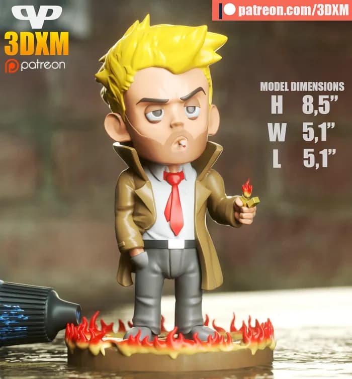 STL - constantine chibi