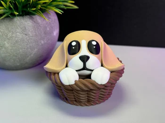 STL - cute dog 2