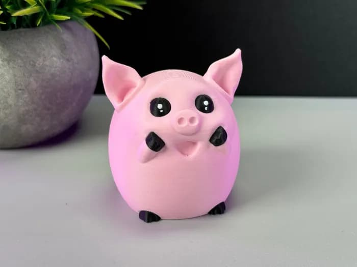 STL - cute pig