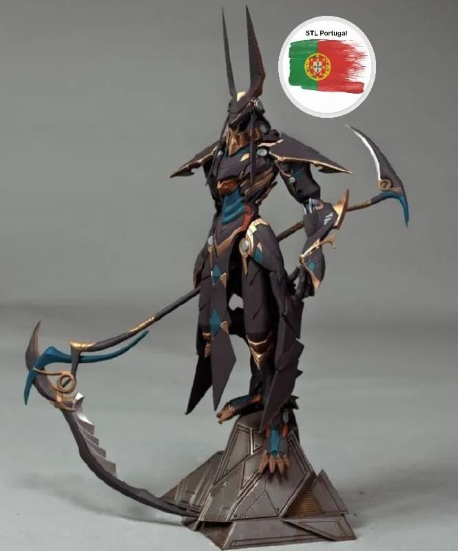 STL - cyber anubis