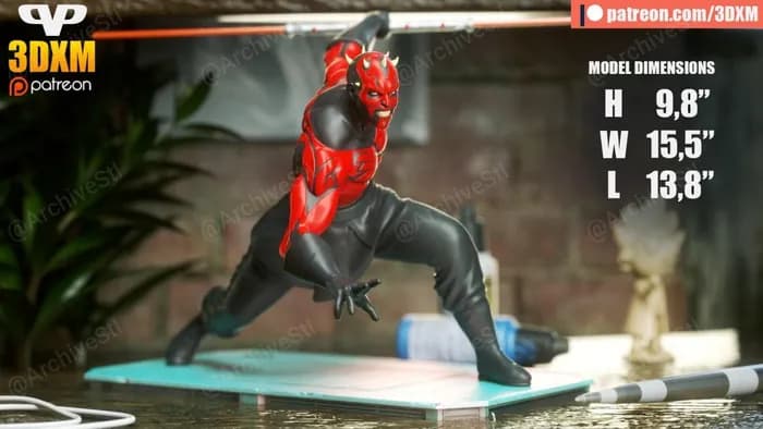 STL - darth maul