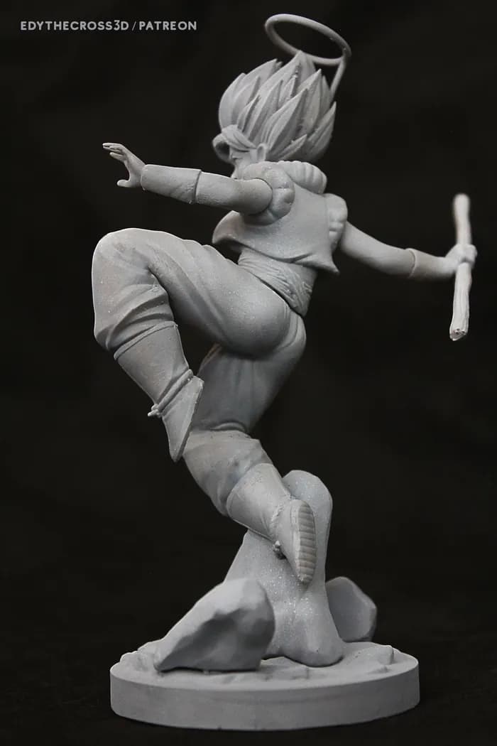 STL - dbz gogeta girl previousmodel