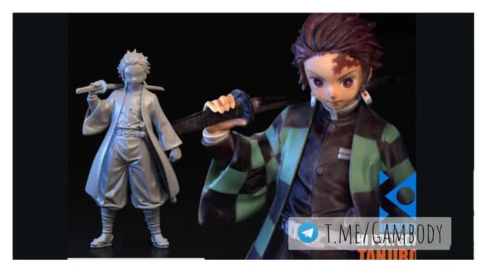 STL - demon slayer tanjiro