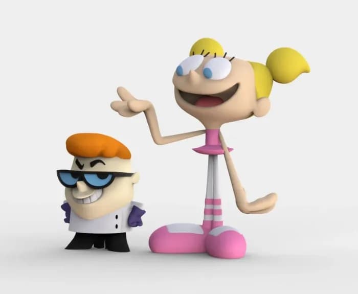 STL - dexters laboratory