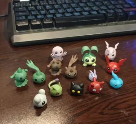 STL - digimon bebes