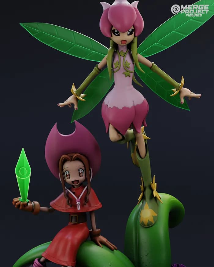 STL - digimon mimi y lilimon render 5