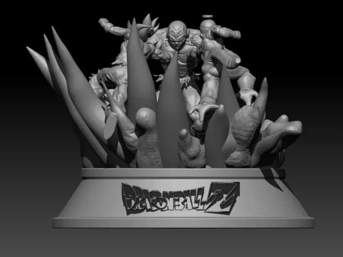 STL - diorama db render 4