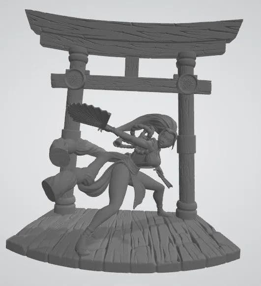 STL - diorama mai