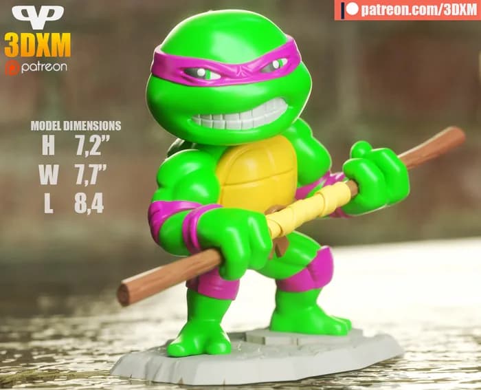 STL - donatello chibi