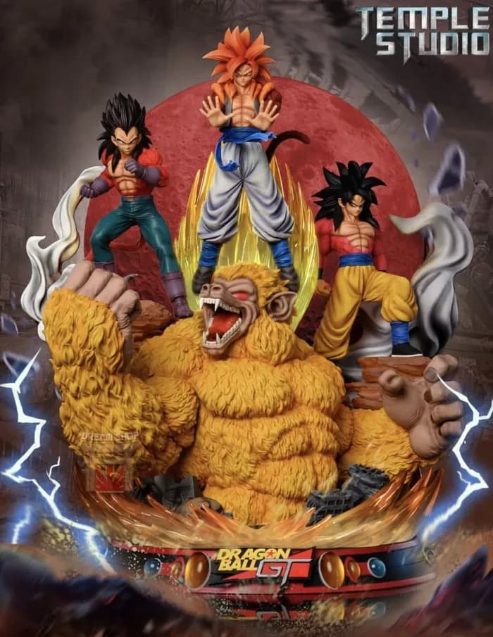 STL - dragon ball gt diorama