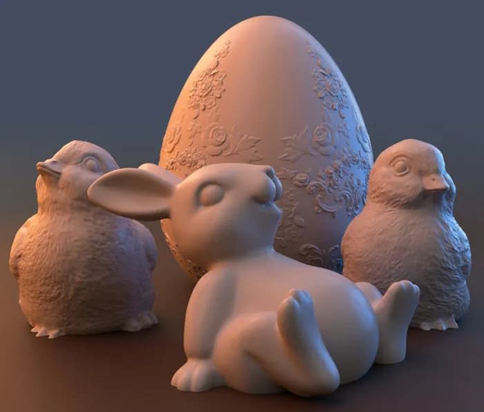 STL - easter set