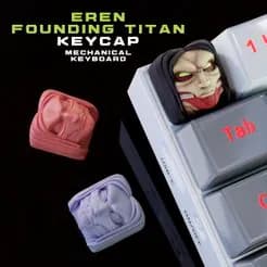 STL - eren founder keycap
