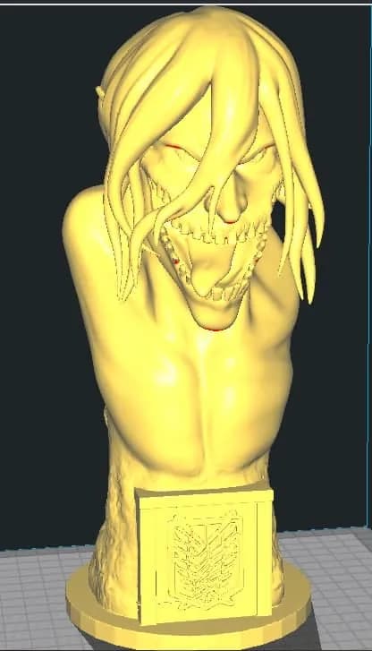 STL - eren jeager attack titan
