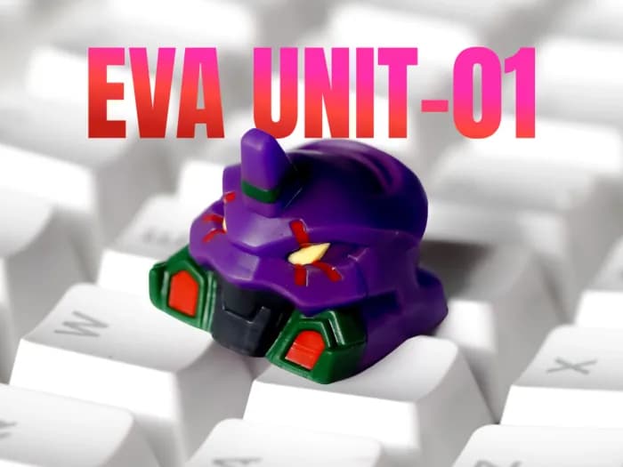 STL - eva unit 01 keycap