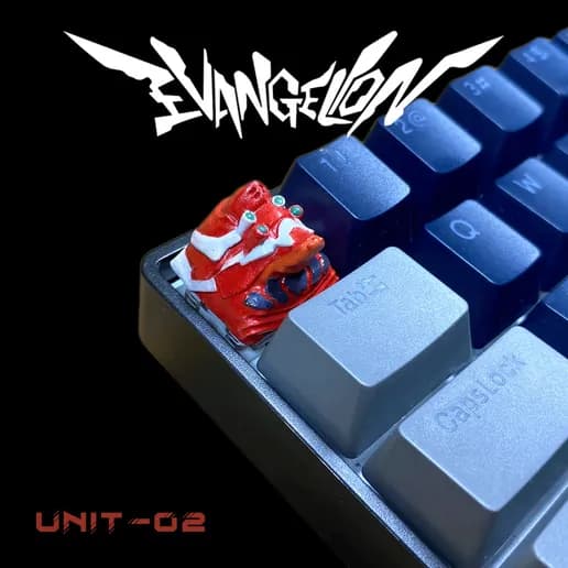 STL - eva unit 02 keycap