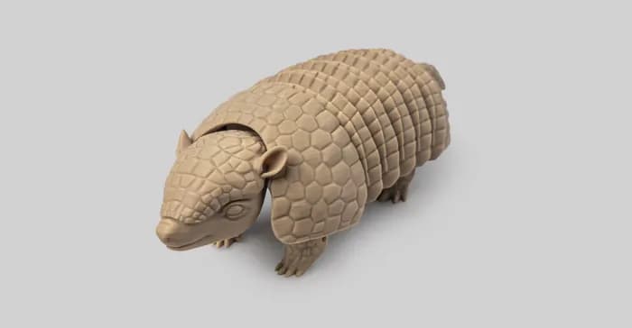STL - fab365 armadillo render 1