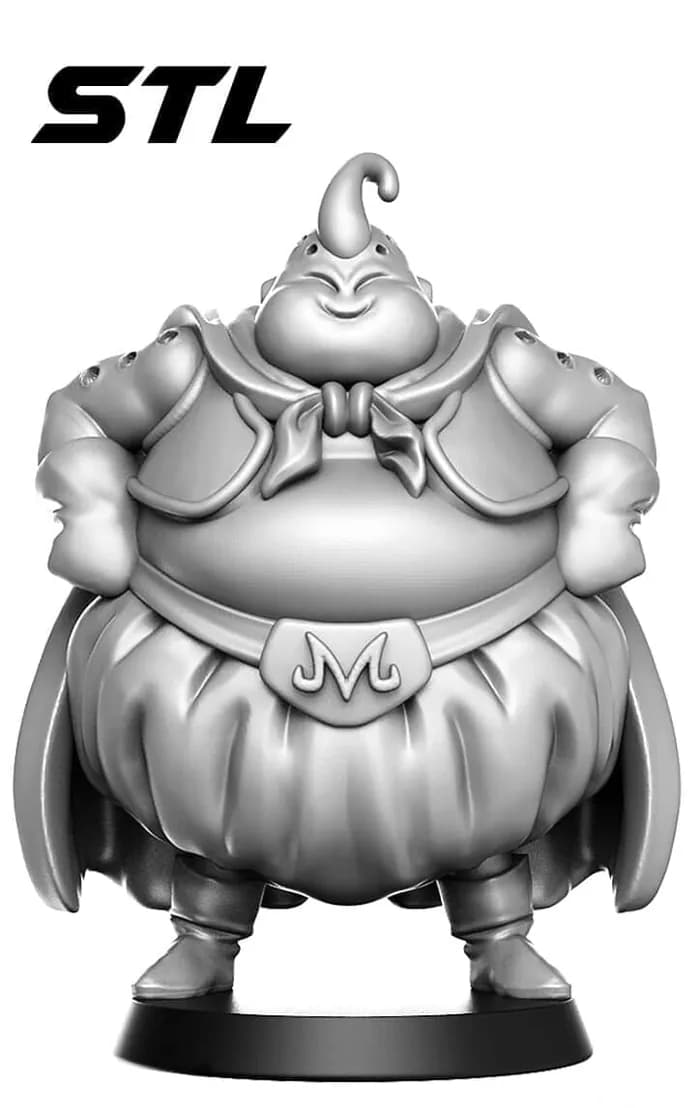 STL - fat buu dragon ball