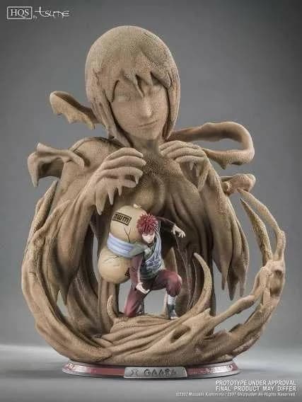STL - gaara and sand spirit (mother)